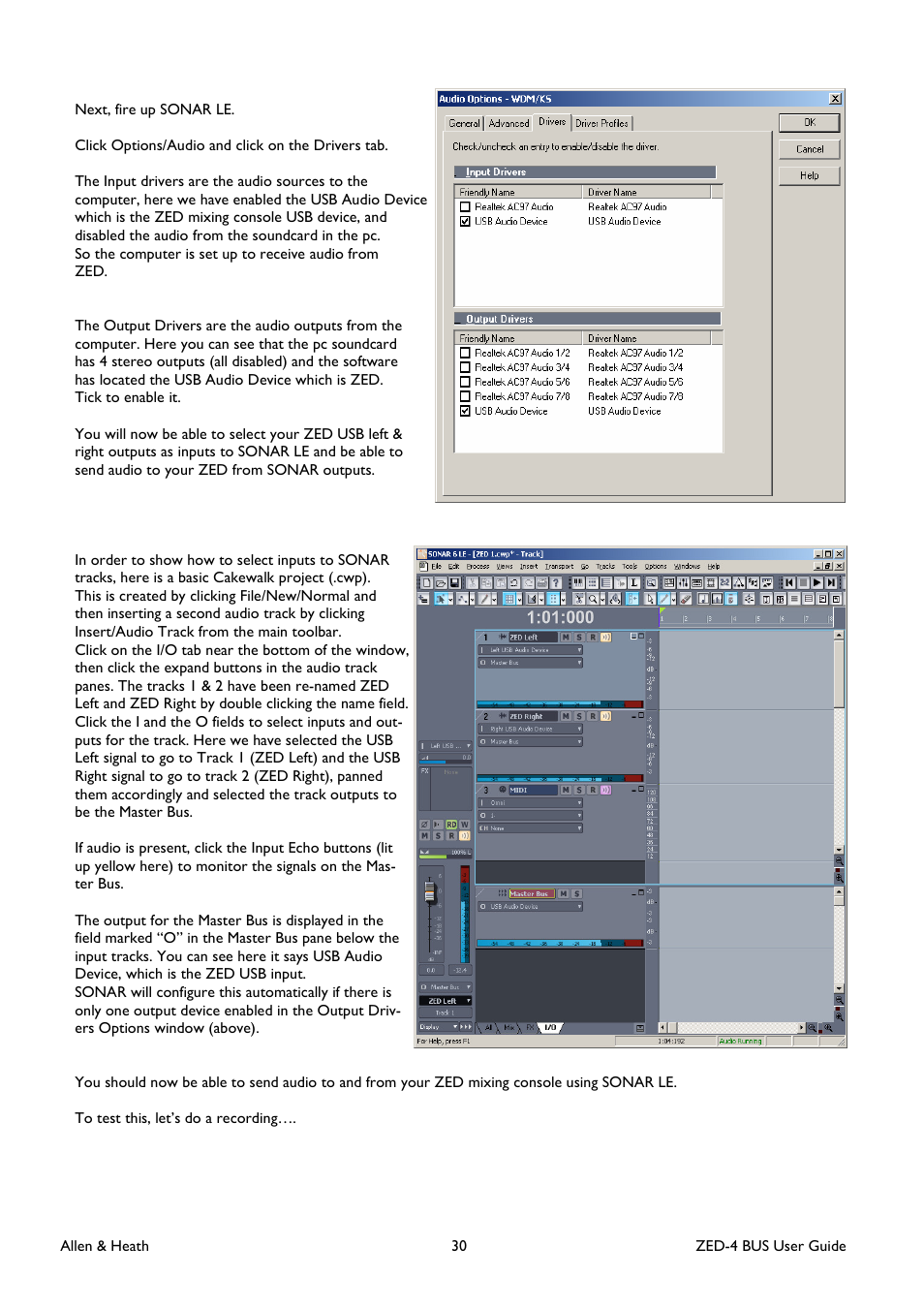 Allen&Heath ZED-436 User Manual | Page 30 / 36