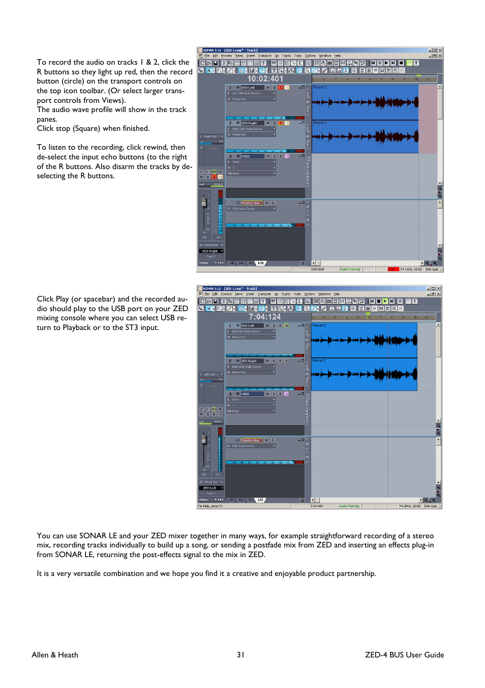 Allen&Heath ZED-436 User Manual | Page 31 / 36