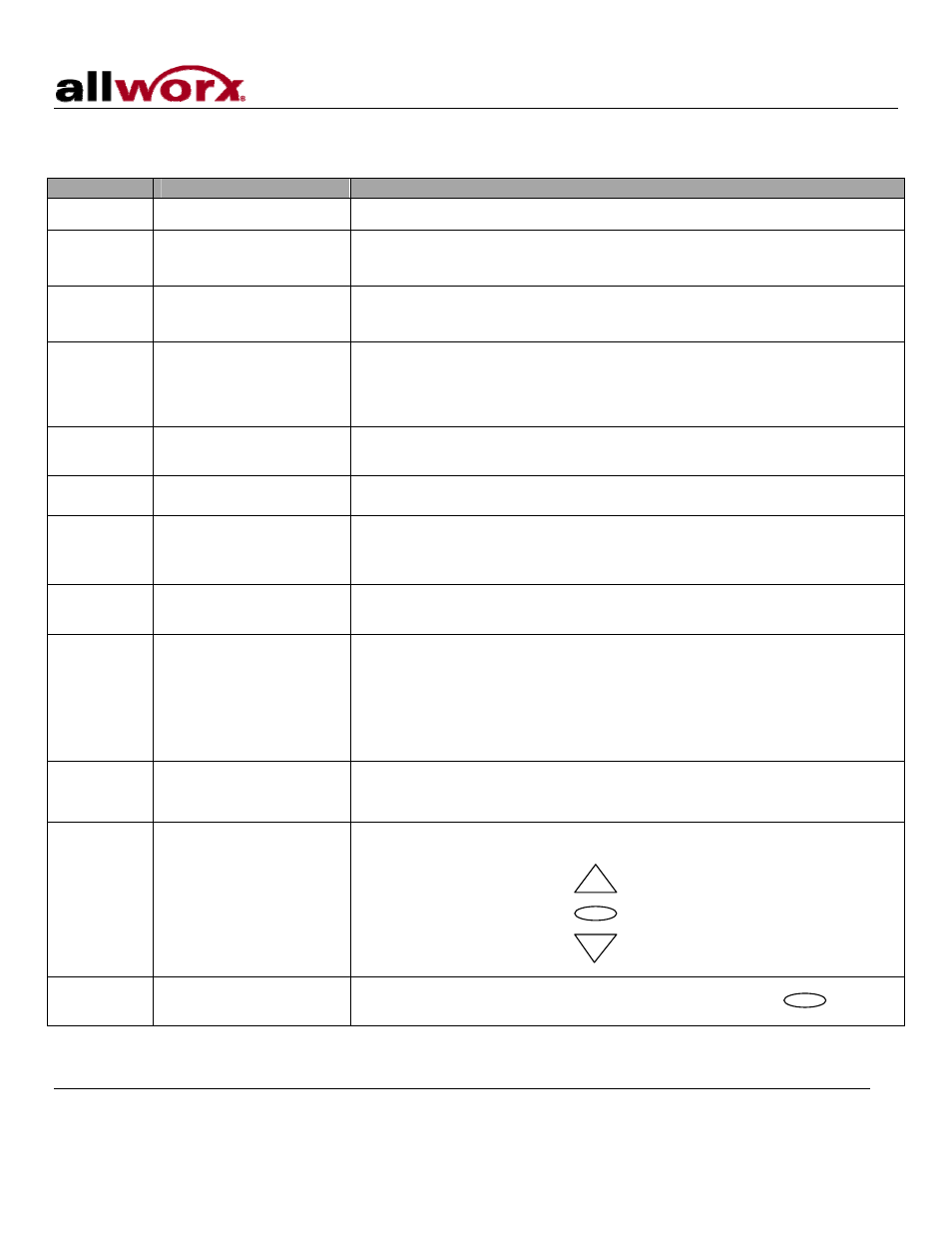 4 button operation, Button operation | Allworx 9102 Phones User Manual | Page 11 / 35