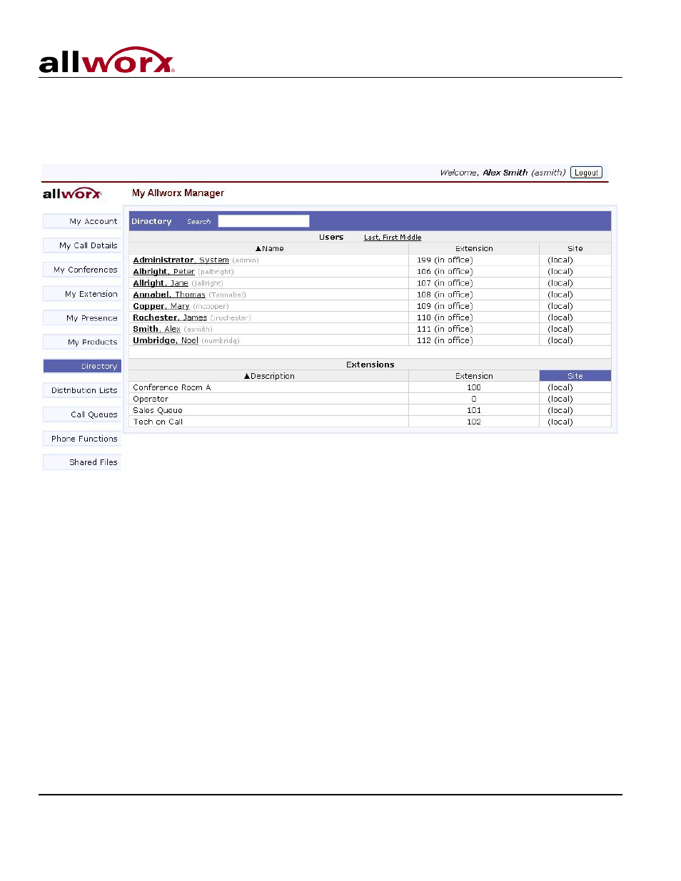 Phone features, User’s guide – release 7.5 | Allworx System 7_5 User Manual | Page 14 / 29