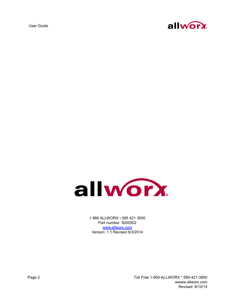 Allworx for iOS User Manual | Page 52 / 52
