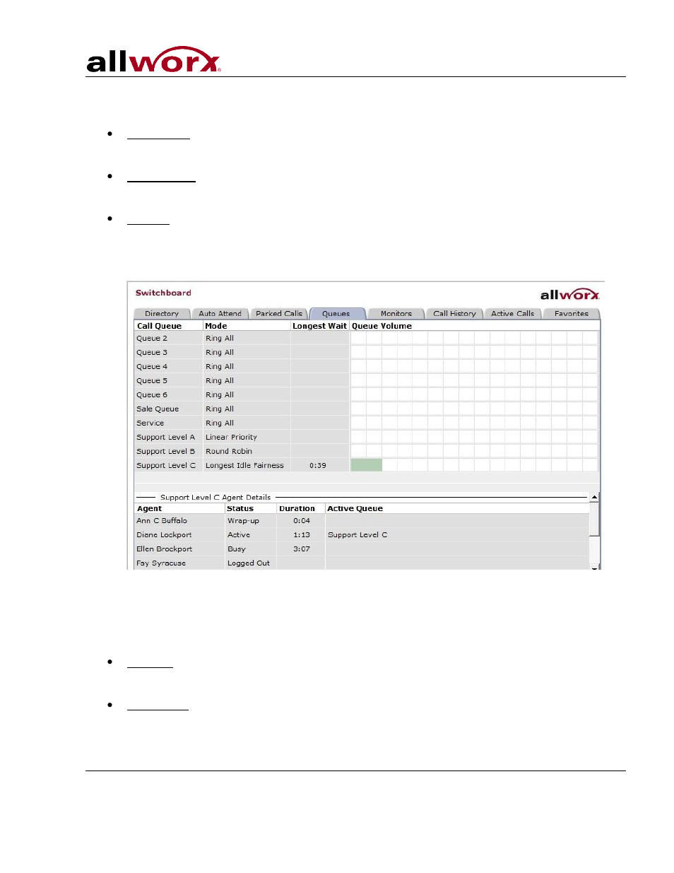 Call assistant 2.5 quick reference guide | Allworx Call Assistant 2_5 User Manual | Page 10 / 15