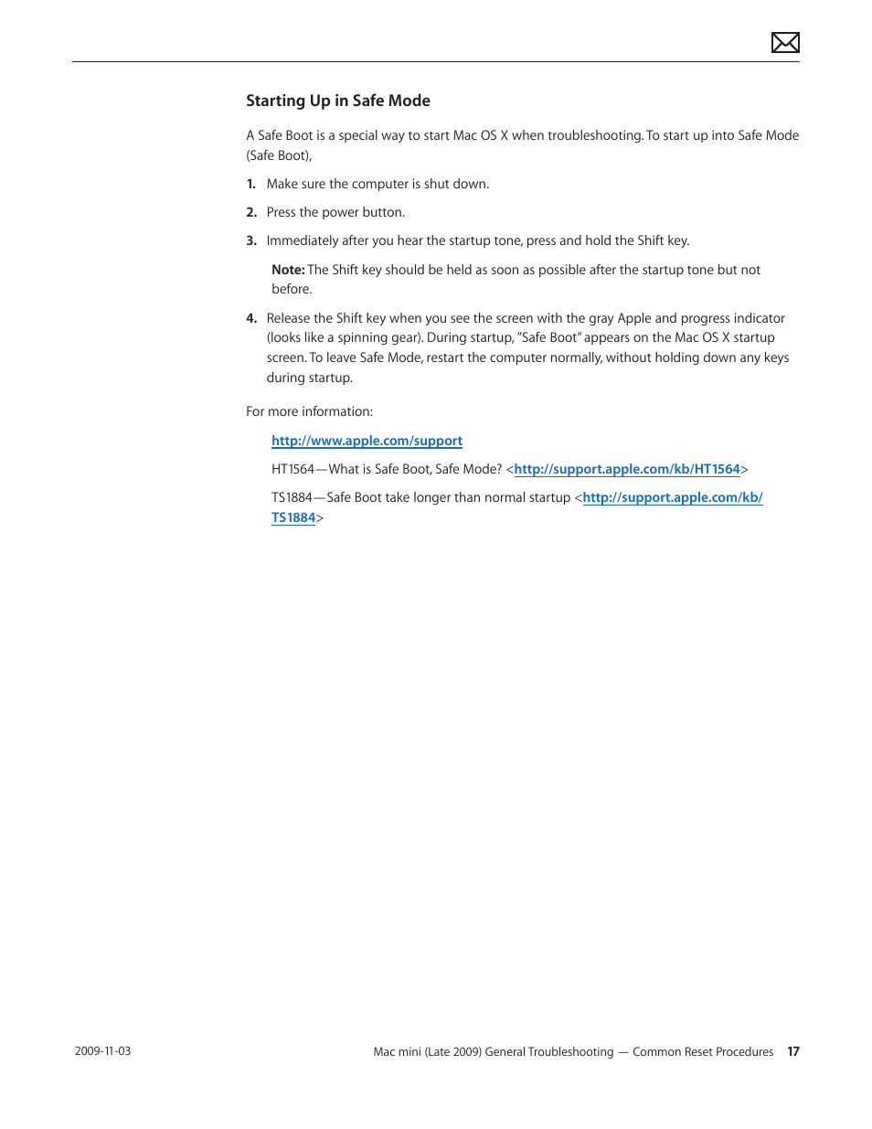 Apple Mac mini Late 2009 (Technician Guide) User Manual | Page 17 / 148