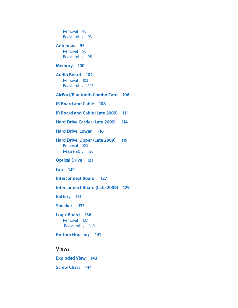 Apple Mac mini Late 2009 (Technician Guide) User Manual | Page 5 / 148