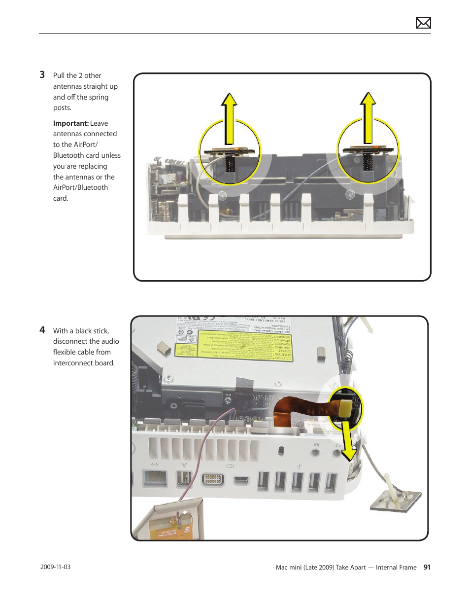 Apple Mac mini Late 2009 (Technician Guide) User Manual | Page 91 / 148