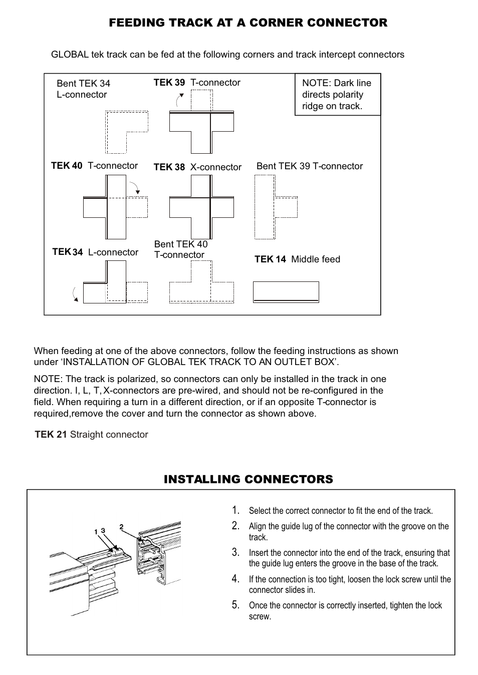 Altman Lighting Track Lighting: GLOBALtrac tec 2-circuit / 2-neutral track system User Manual | Page 5 / 8