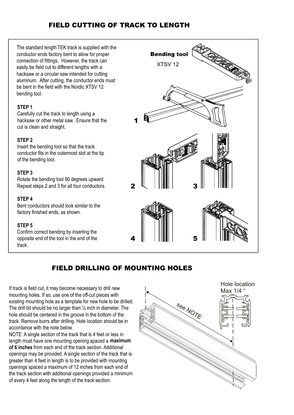 Altman Lighting Track Lighting: GLOBALtrac tec 2-circuit / 2-neutral track system User Manual | Page 7 / 8