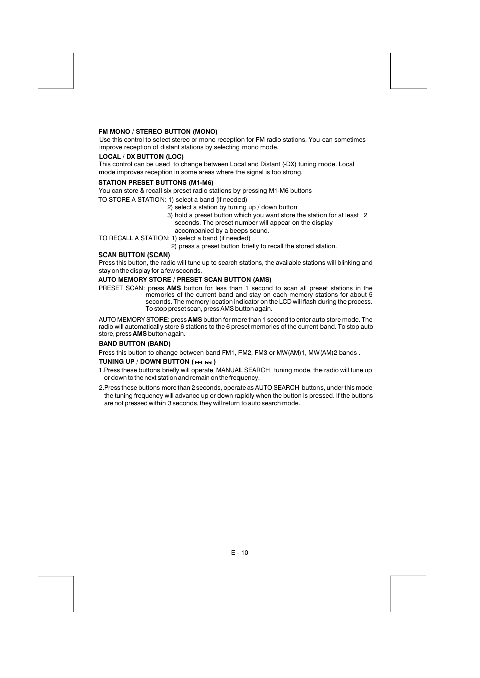 Boss Audio Systems BV9150 User Manual | Page 13 / 29