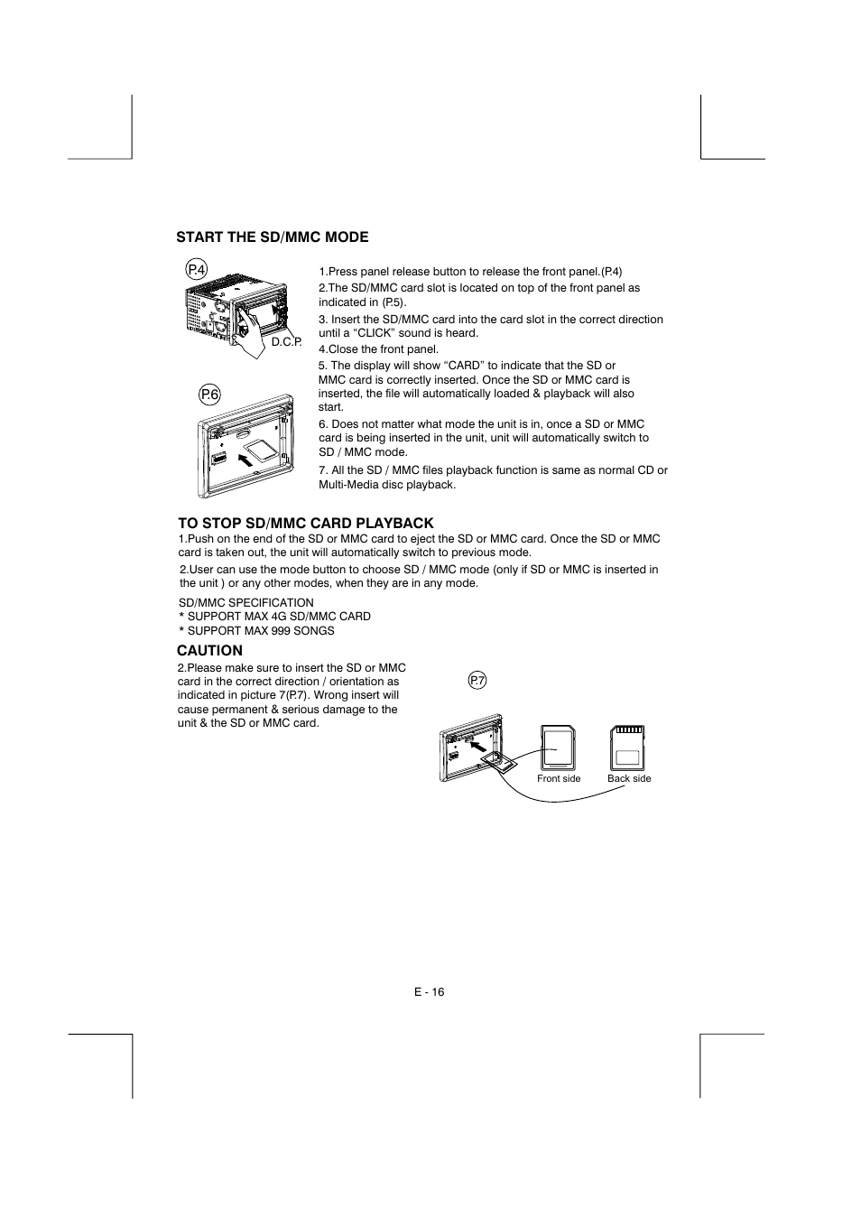 Boss Audio Systems BV9150 User Manual | Page 19 / 29