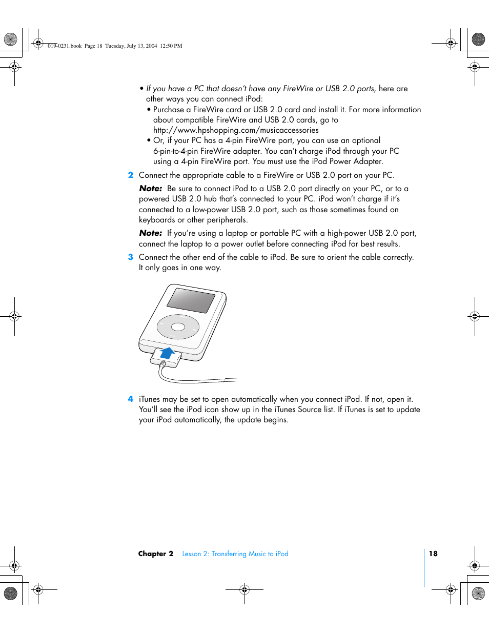 Apple iPod+hp User Manual | Page 18 / 32