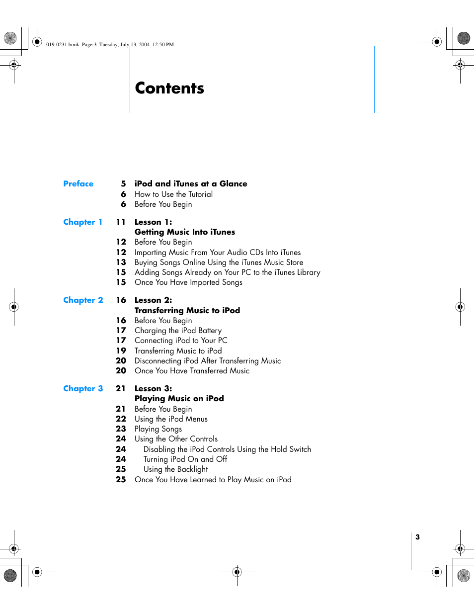 Apple iPod+hp User Manual | Page 3 / 32