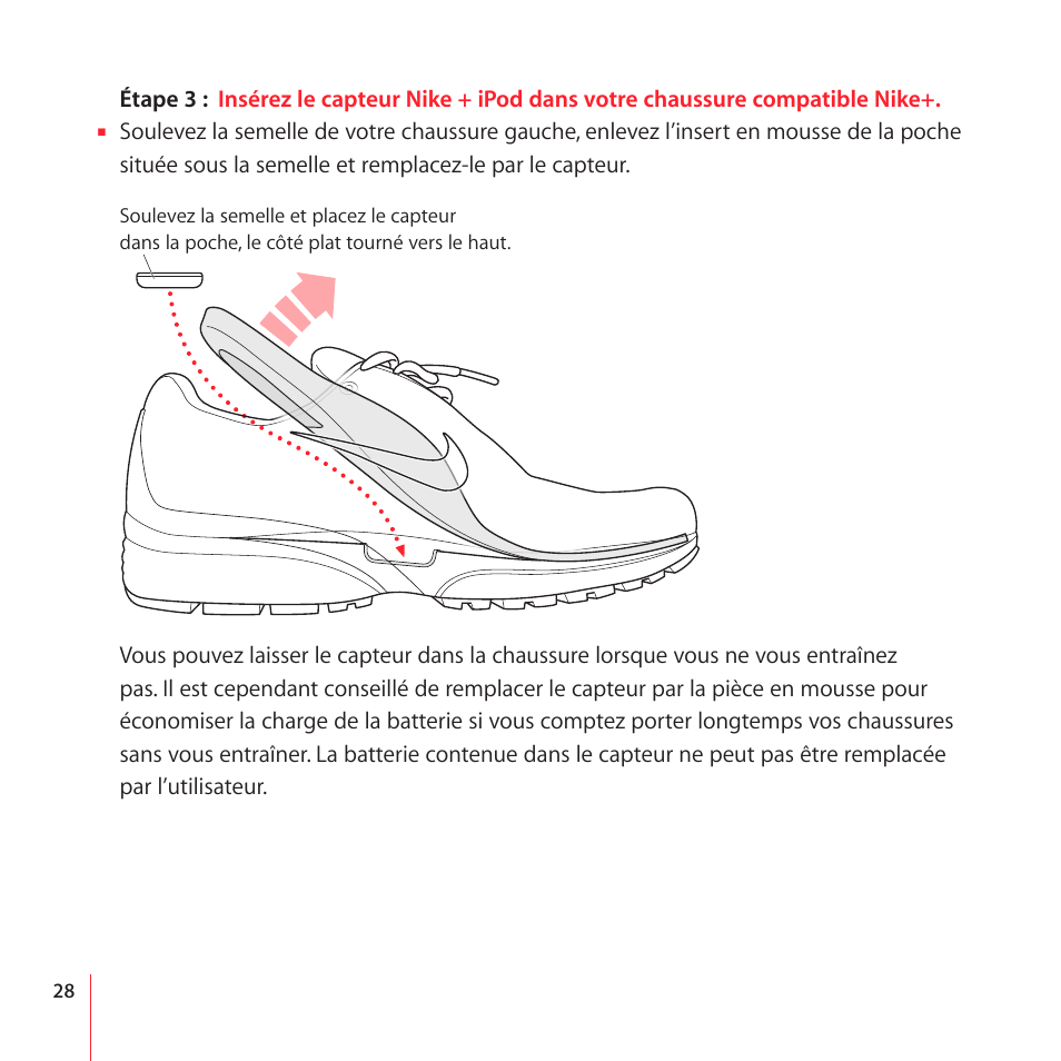 Apple Nike + iPod User Manual | Page 28 / 100