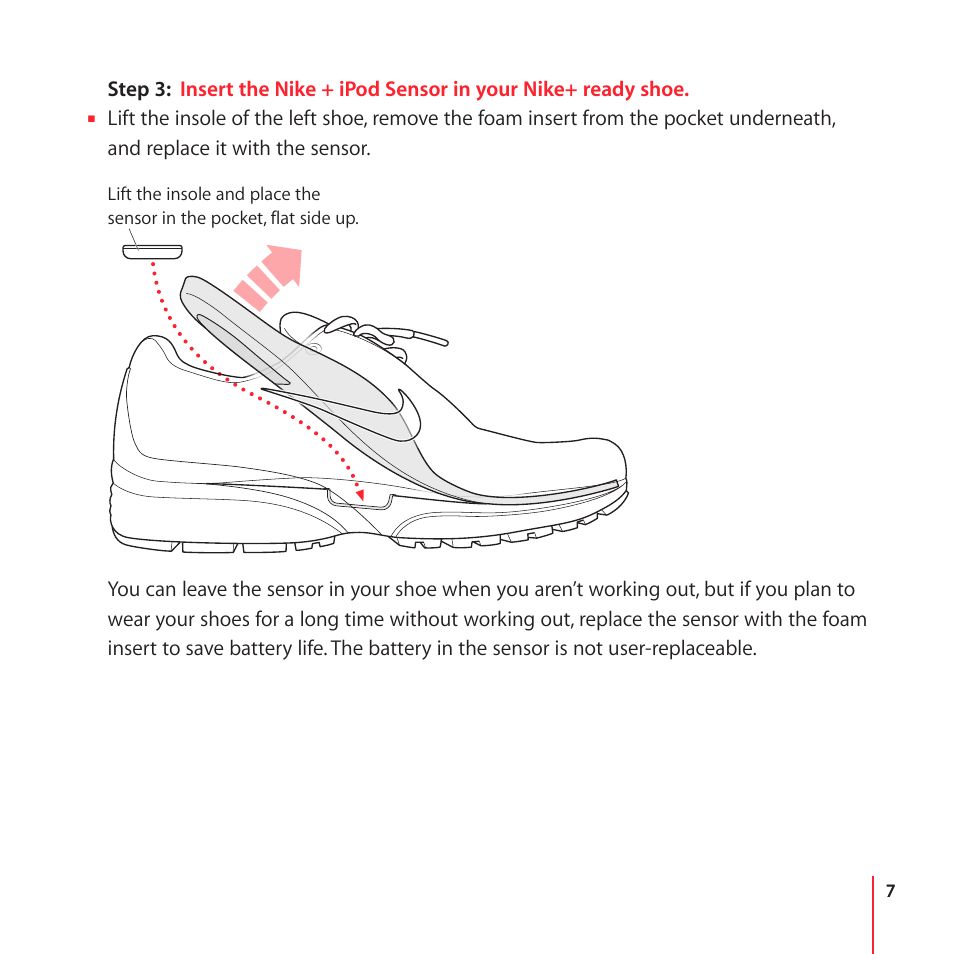 Apple Nike + iPod User Manual | Page 7 / 100
