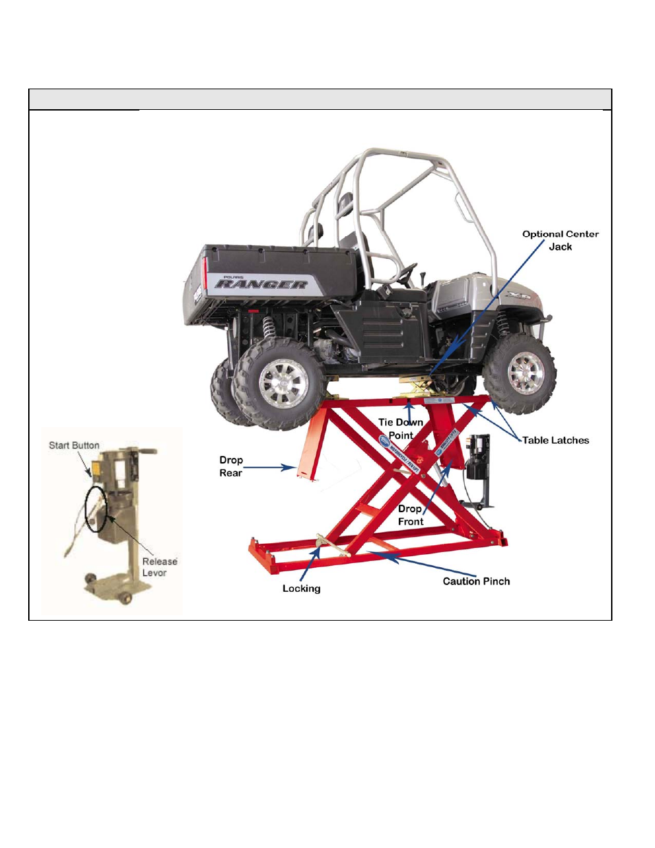 AMMCO AC2000M Motorcycle Lift User Manual | Page 15 / 22