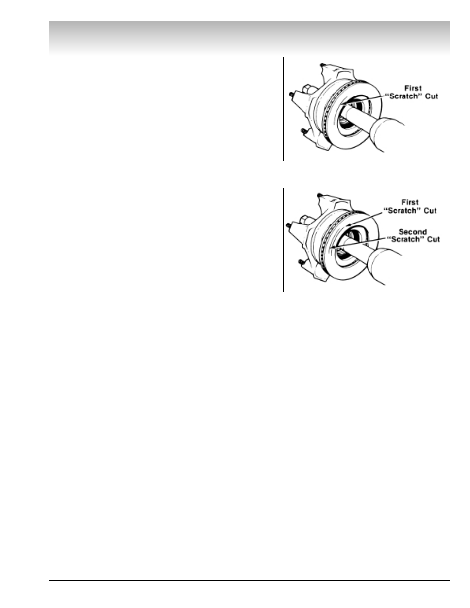 Brake lathes | AMMCO 6000 Heavy Duty Drum/Disk Lathe User Manual | Page 19 / 24