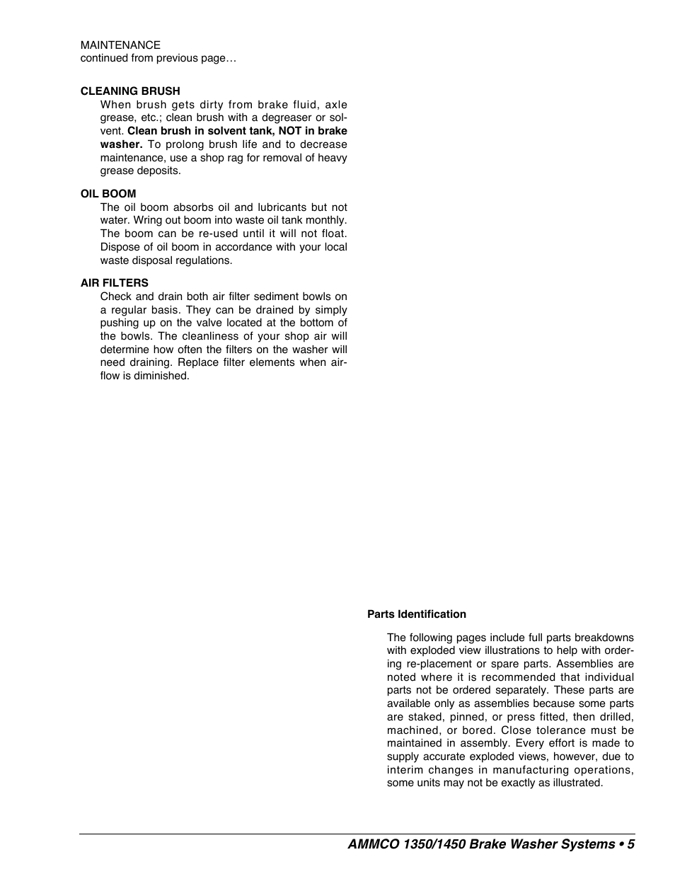 AMMCO 1350 Brake Washer Systems User Manual | Page 7 / 12