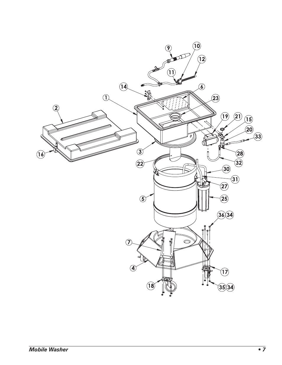 AMMCO 1475 Mobile Washer User Manual | Page 7 / 8