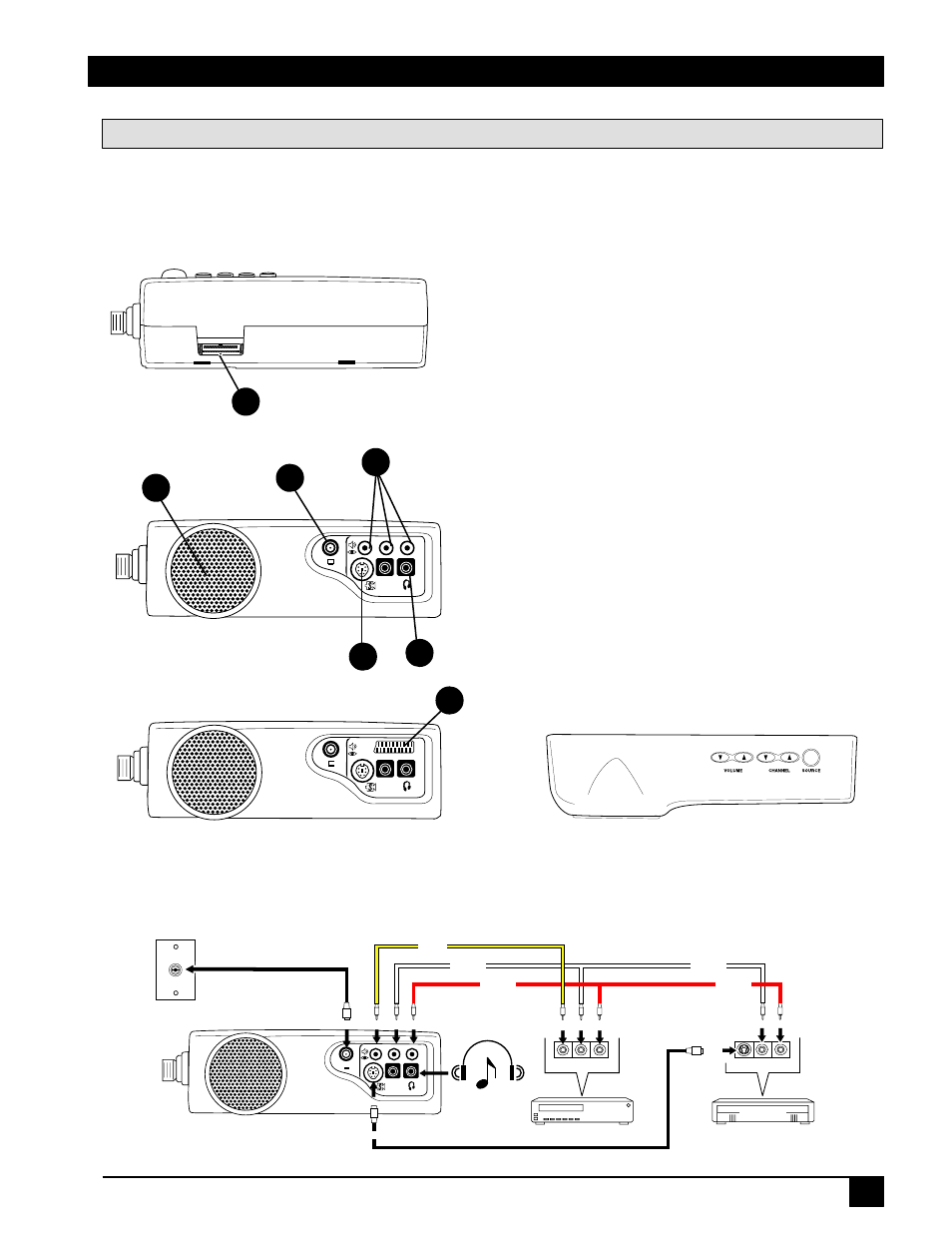Optional video module, Features optional video module connections | 3M MP7730 User Manual | Page 23 / 40