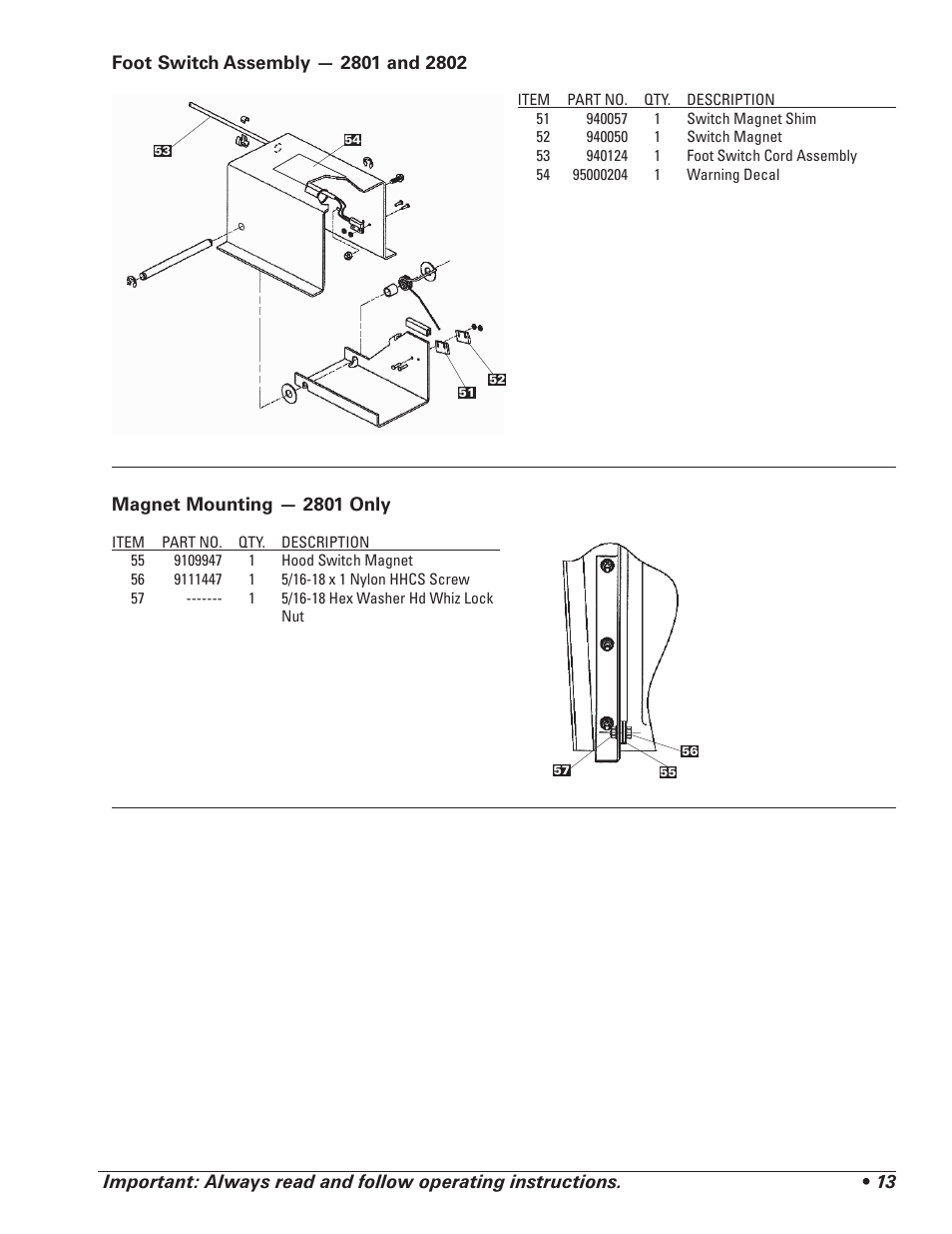AMMCO 2800, 2801 Environmental Lathe-Enclosure User Manual | Page 15 / 20