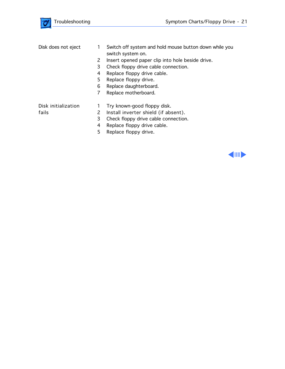 Floppy drive | Apple PowerBook 165 User Manual | Page 45 / 149