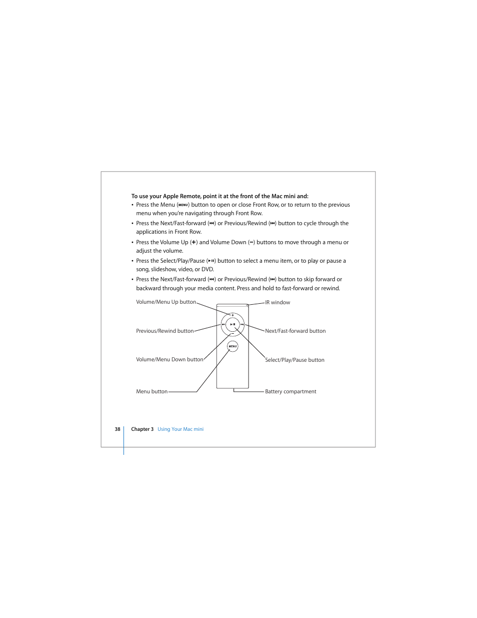 Apple Mac mini User Manual | Page 38 / 96