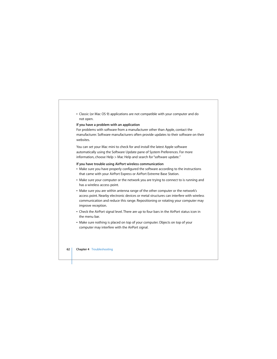 Apple Mac mini User Manual | Page 62 / 96