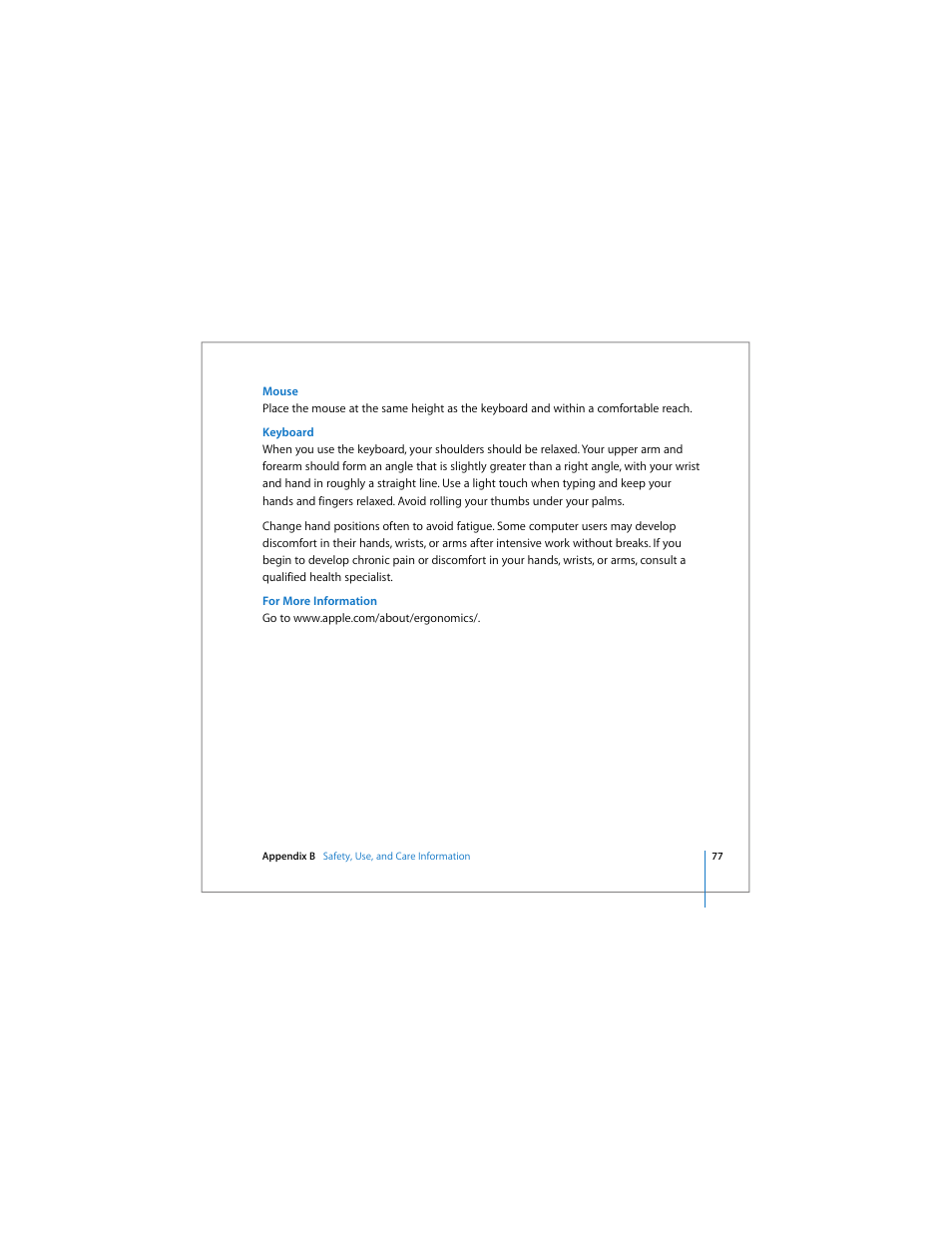 Apple Mac mini User Manual | Page 77 / 96