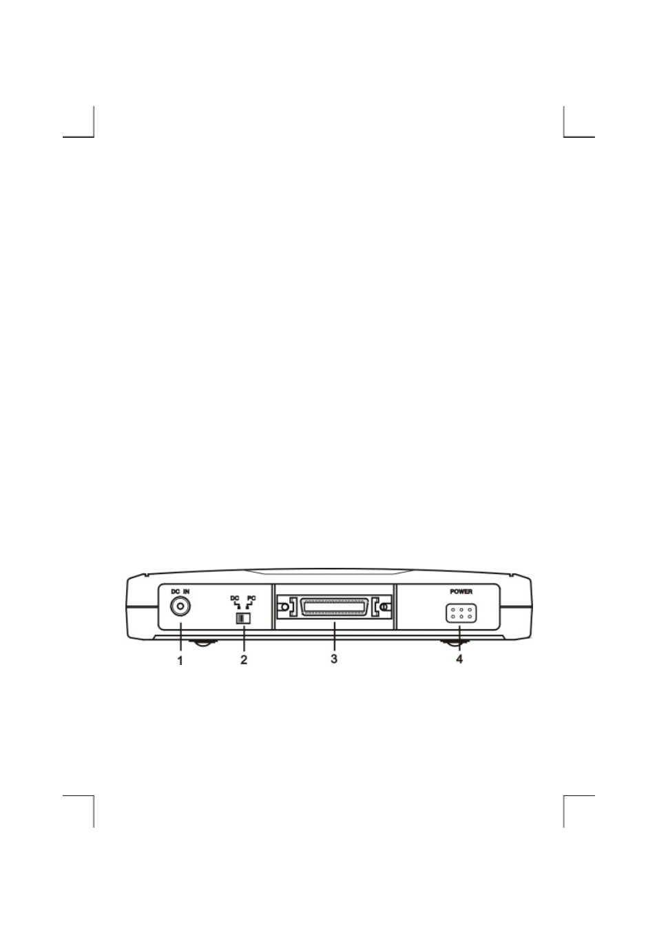 Rear panel of the drive | Apple IEEE1394 User Manual | Page 9 / 24