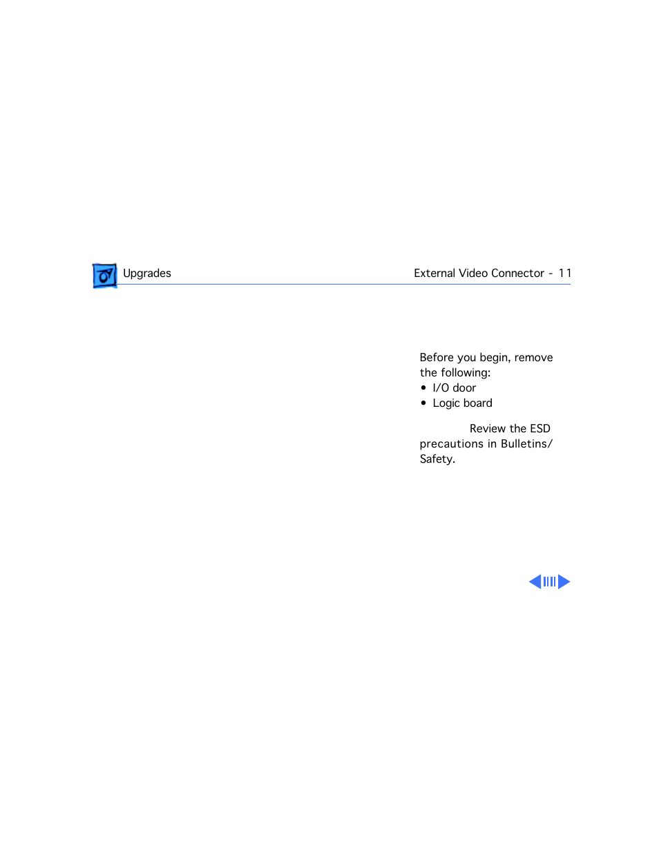 External video connector | Apple Mac 5260/100 User Manual | Page 165 / 216