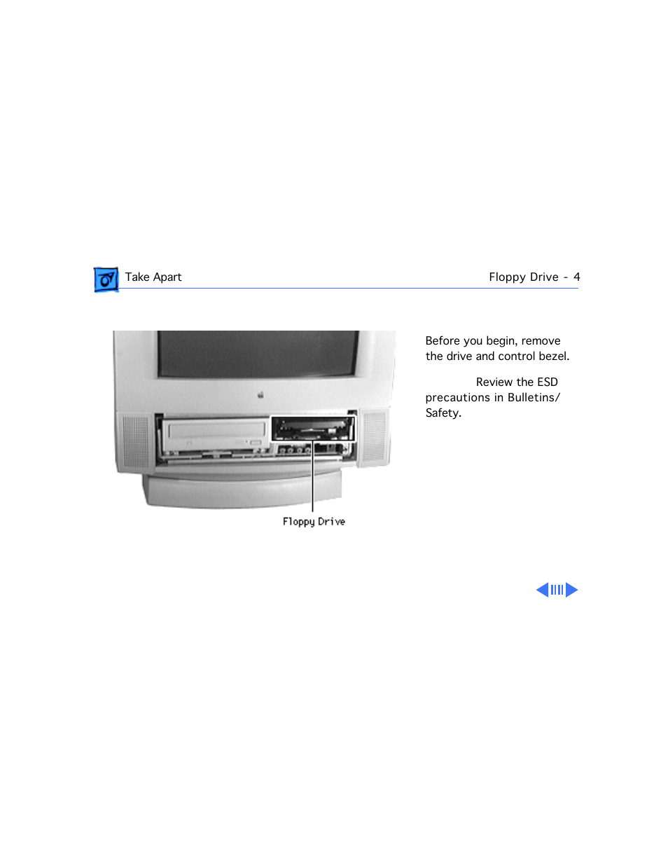 Floppy drive | Apple Mac 5260/100 User Manual | Page 78 / 216