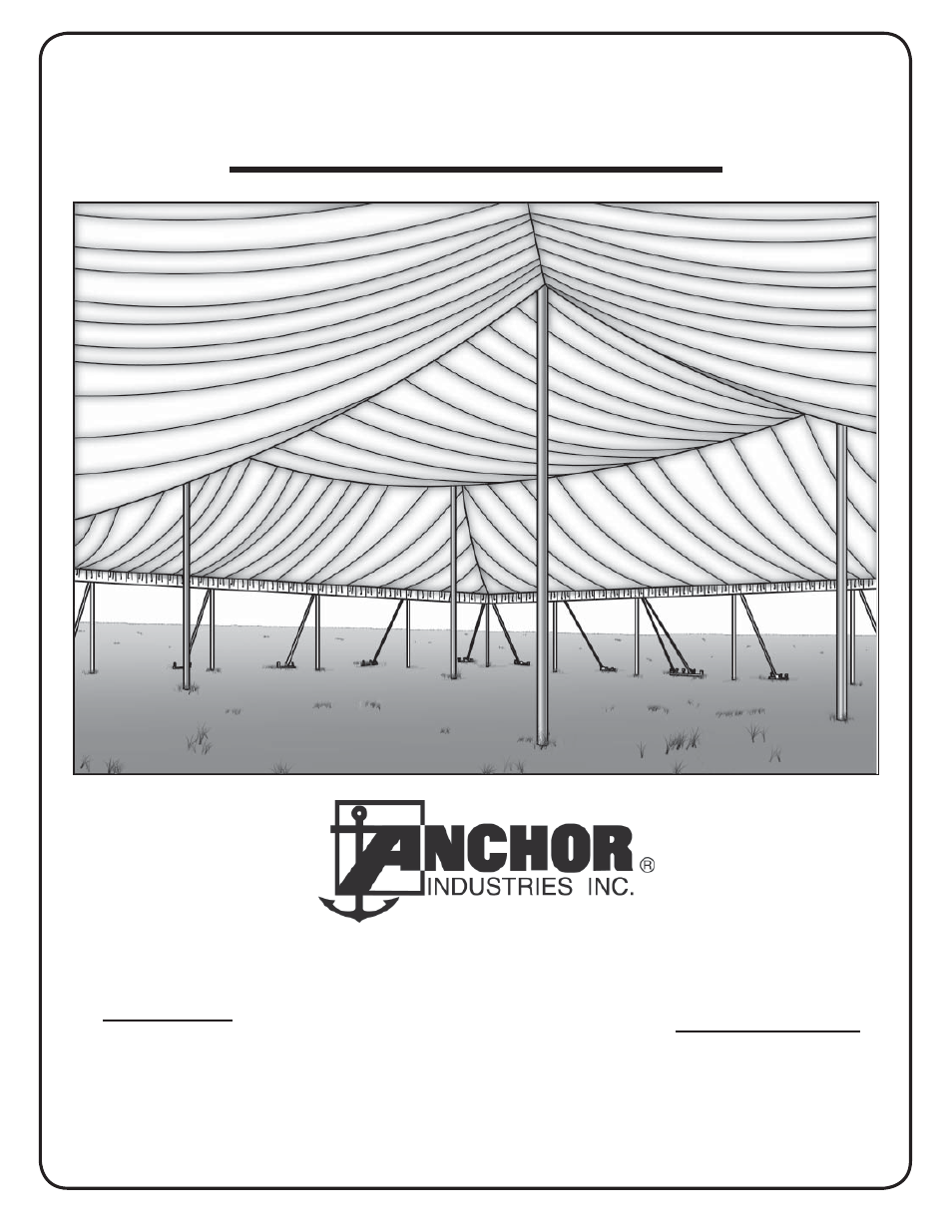 Anchor CENTURY TENT LINER User Manual | 5 pages