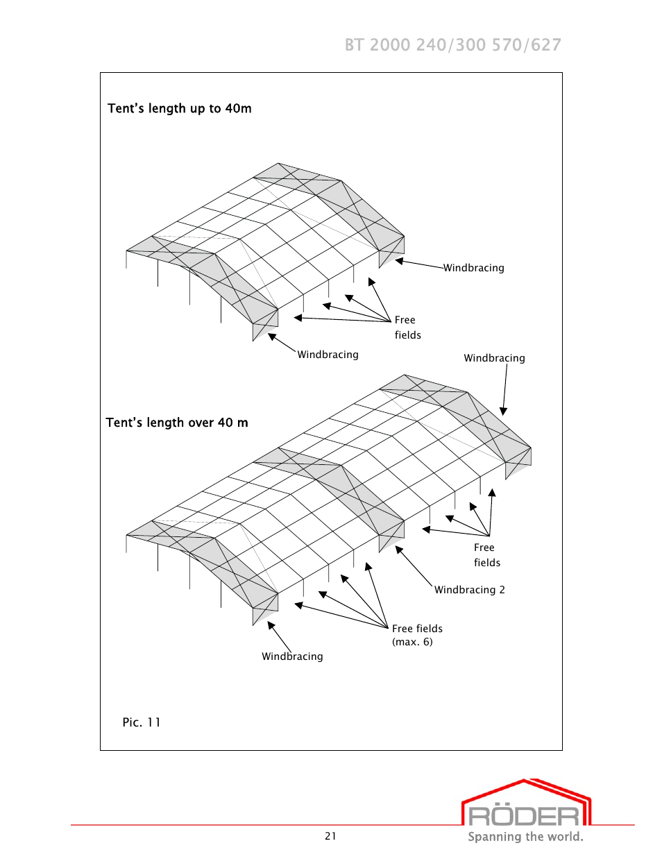 Anchor EVENT SERIES - PROFILE SIZE: 20M - 220X100X4 - 3M UPRIGHTS User Manual | Page 22 / 47