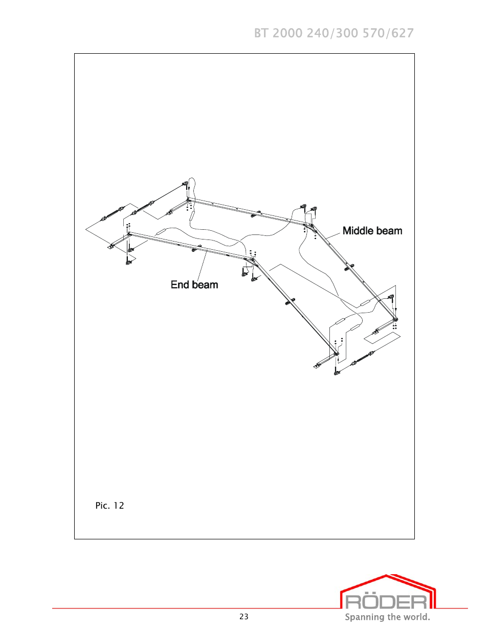 Anchor EVENT SERIES - PROFILE SIZE: 20M - 220X100X4 - 3M UPRIGHTS User Manual | Page 24 / 47