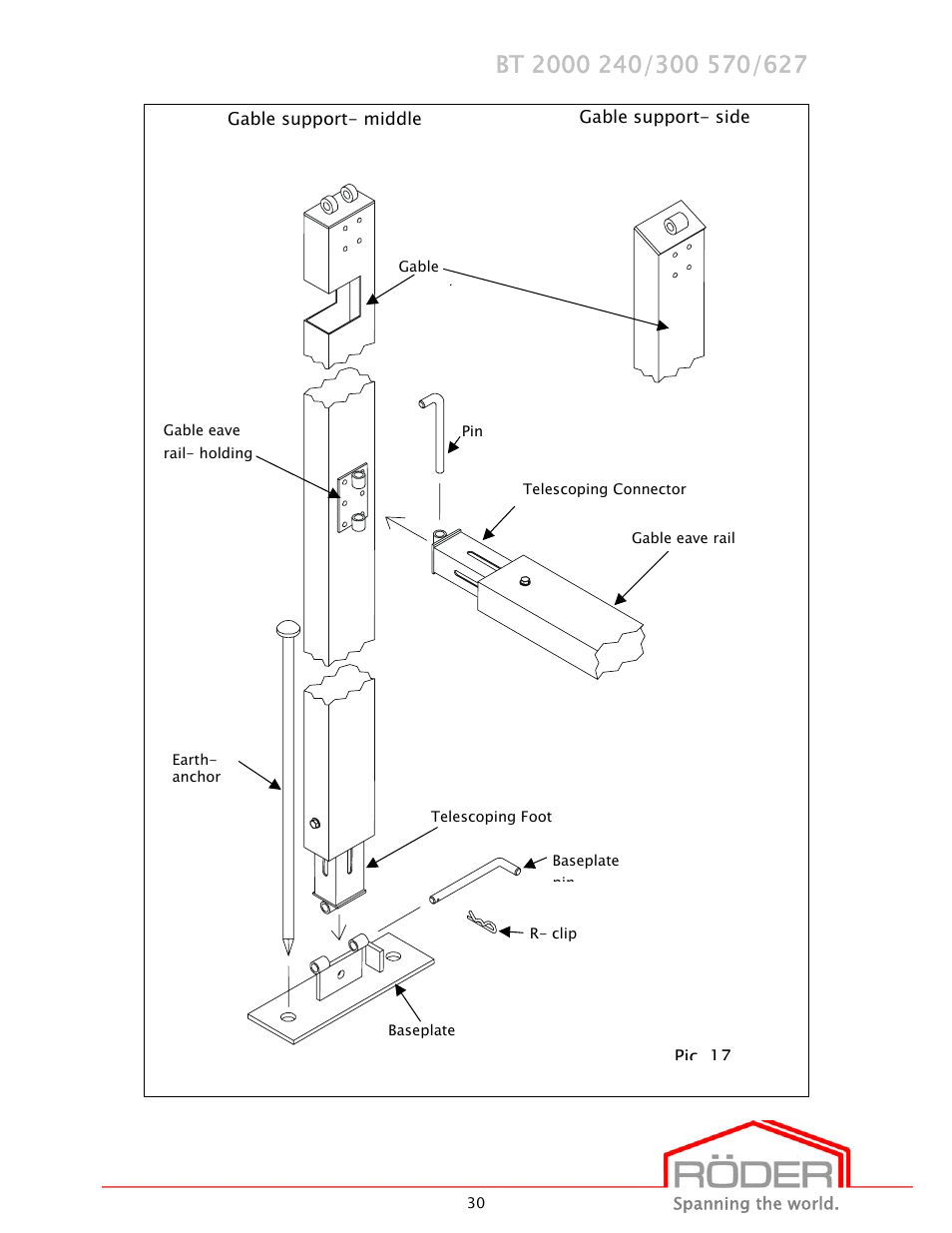 Anchor EVENT SERIES - PROFILE SIZE: 20M - 220X100X4 - 3M UPRIGHTS User Manual | Page 31 / 47
