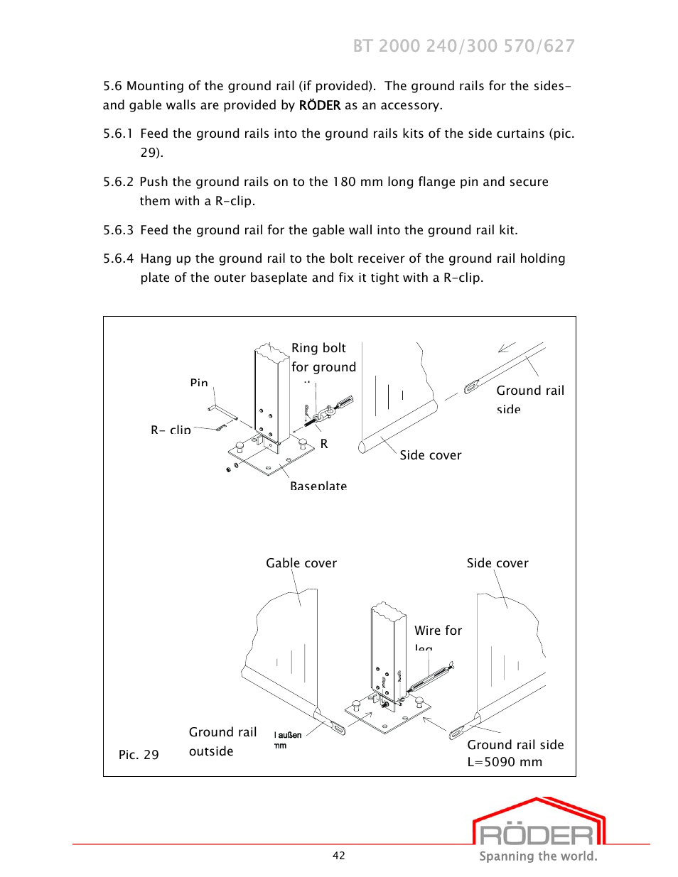 Anchor EVENT SERIES - PROFILE SIZE: 20M - 220X100X4 - 3M UPRIGHTS User Manual | Page 43 / 47