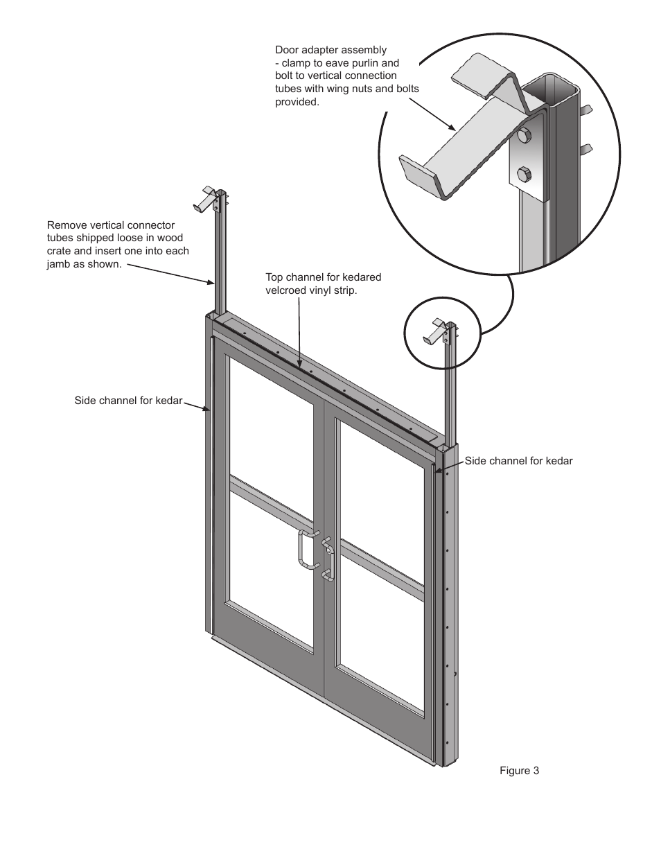 Anchor EVENT SERIES - PROFILE SIZE: 220MM X 100MM, INSTRUCTION SUPPLEMENT - AMBASSADOOR WITH VINYL WALLS INSTALLATION User Manual | Page 2 / 4