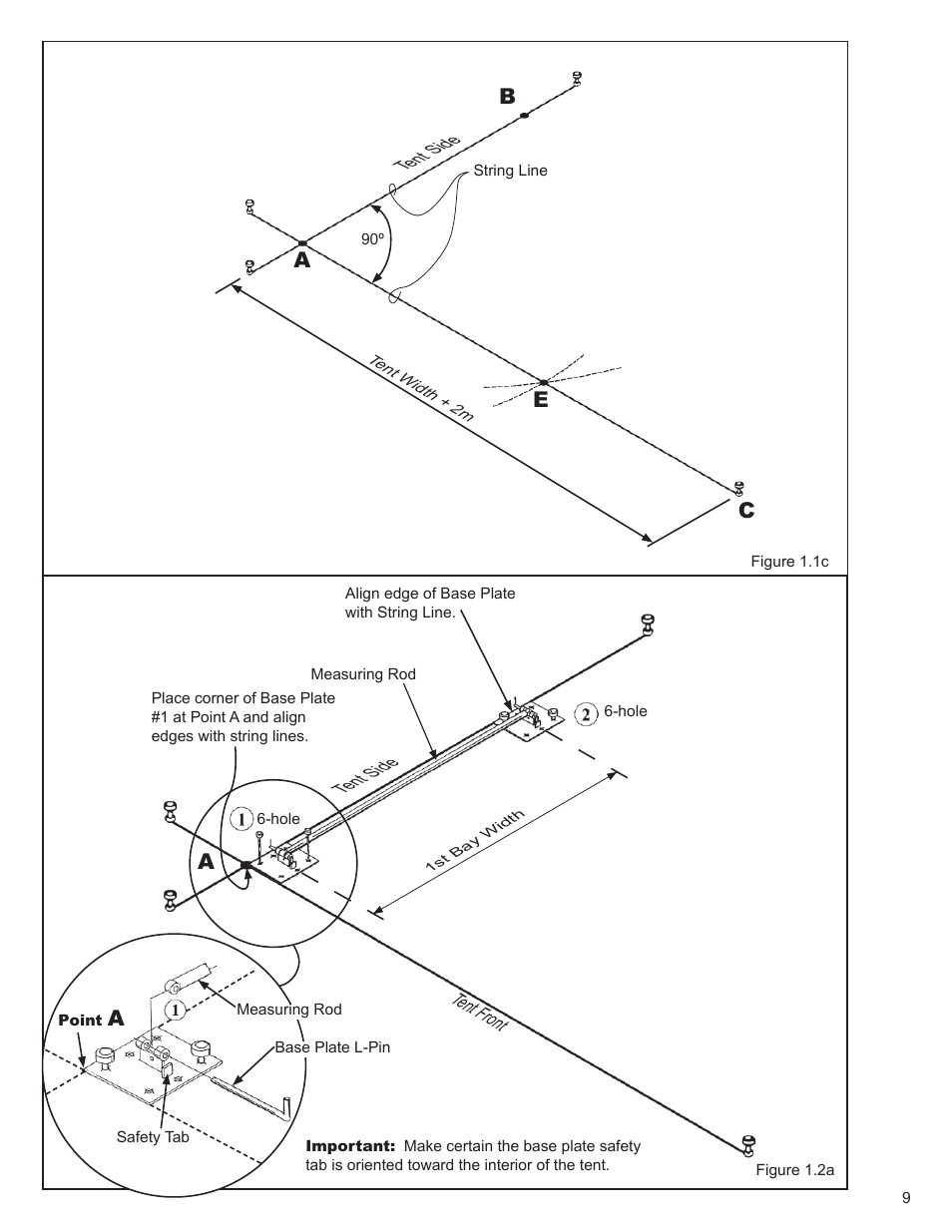 Ab c e | Anchor VENUE SERIES - PROFILE SIZE: 160MM X 100MM User Manual | Page 9 / 28