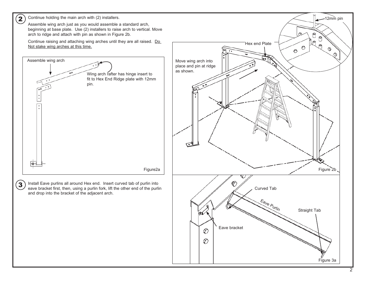 Anchor PZ (PARTY) SERIES - PROFILE SIZE: 94MM X 48MM ADDENDUM - HEX END User Manual | Page 2 / 6