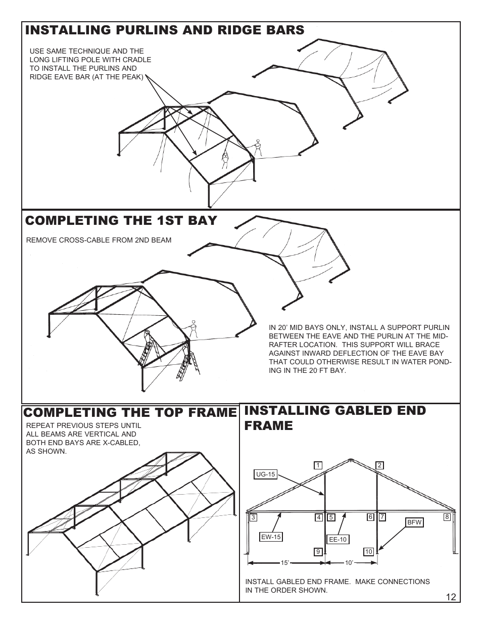 Anchor NAVI-TRAC 40 WIDE GABLE-END User Manual | Page 12 / 21