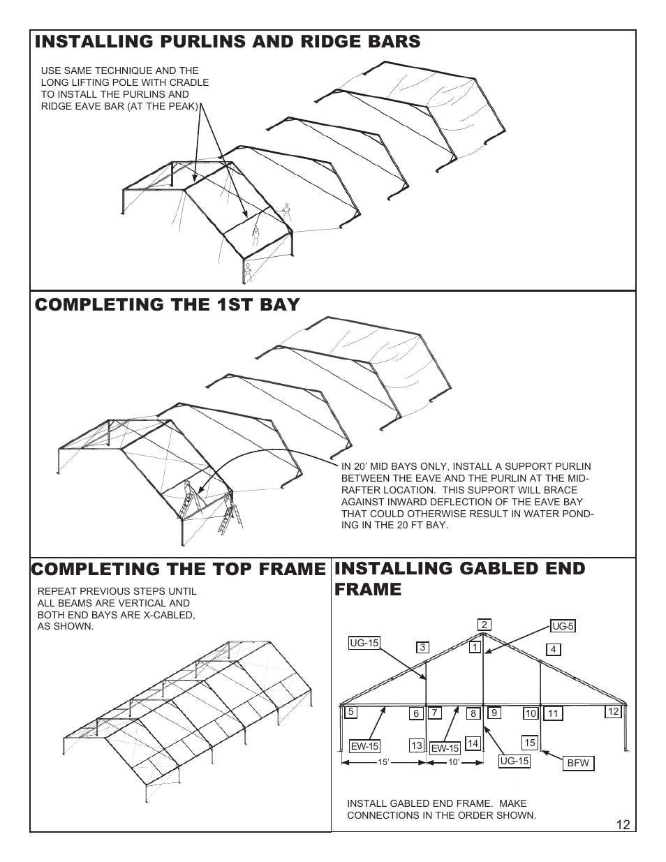 Anchor NAVI-TRAC 50 WIDE GABLE-END User Manual | Page 12 / 21