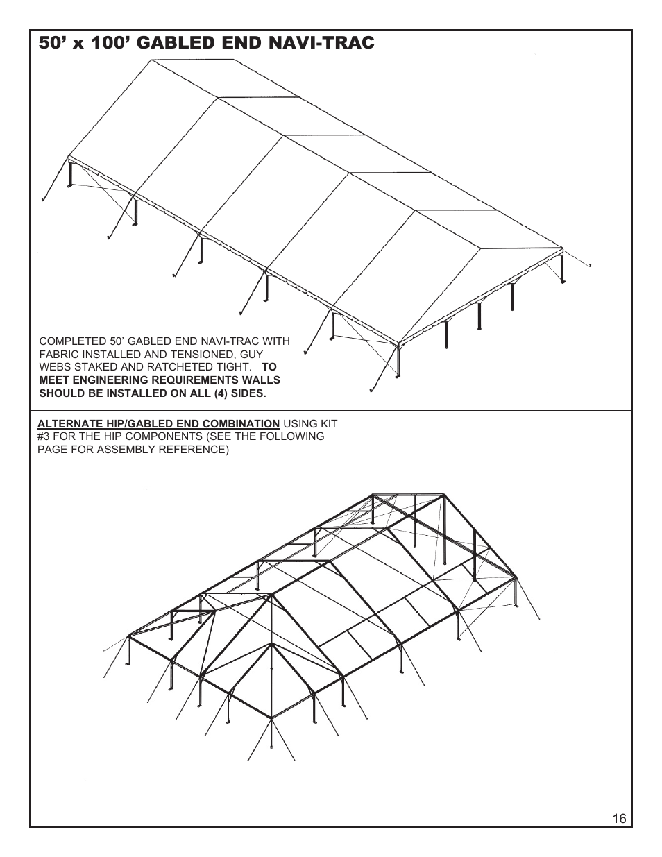 Anchor NAVI-TRAC 50 WIDE GABLE-END User Manual | Page 16 / 21