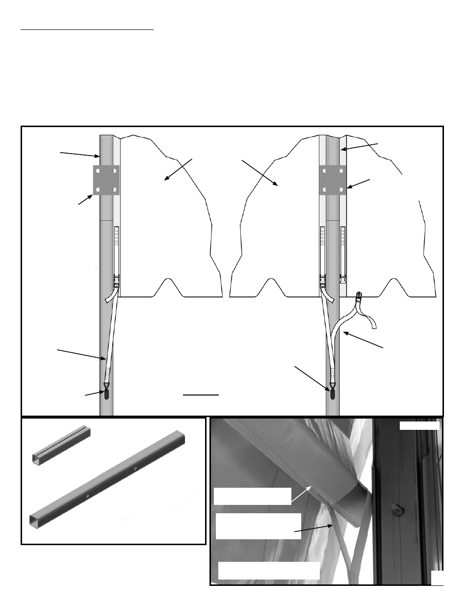 Step 7 - fabric tensioning | Anchor NAVI-TRAC LITE PAVILLION - 12 TO 24 User Manual | Page 13 / 16