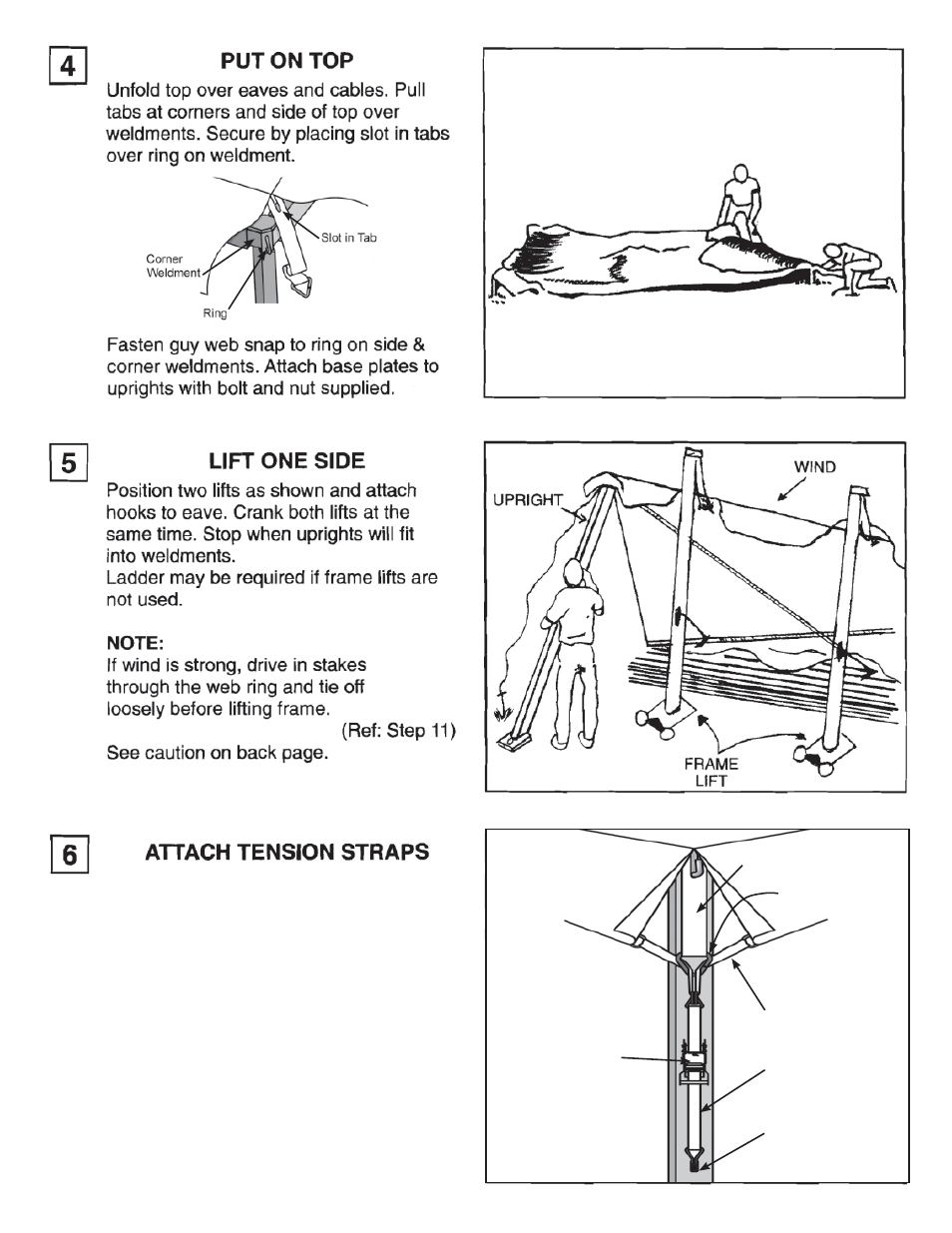 Anchor CENTURY FRAME TENTS 20X30 WITH OPTIONAL WALLS User Manual | Page 5 / 9