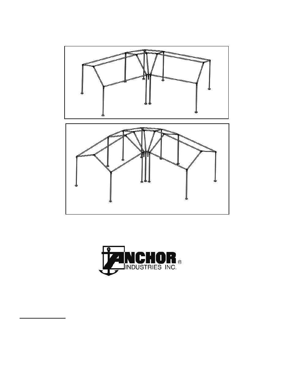 Anchor FIESTA MARQUEE ROUND CORNER KITS User Manual | 4 pages