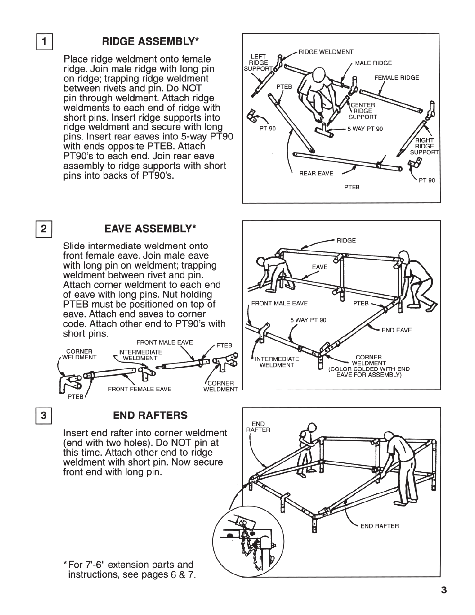 Anchor FIESTA PAVILION 10, 12 & 14 WIDE X 15 LENGTH User Manual | Page 3 / 8
