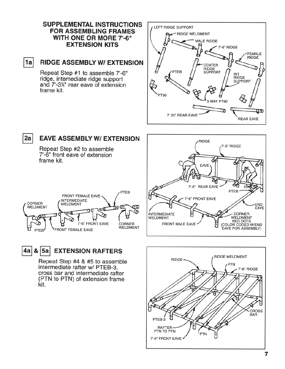 Anchor FIESTA PAVILION 10, 12 & 14 WIDE X 15 LENGTH User Manual | Page 7 / 8
