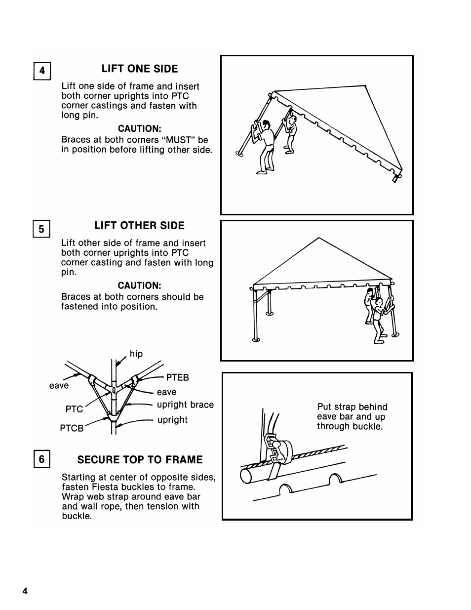 Anchor FIESTA FRAME TENT 8-16 User Manual | Page 4 / 8