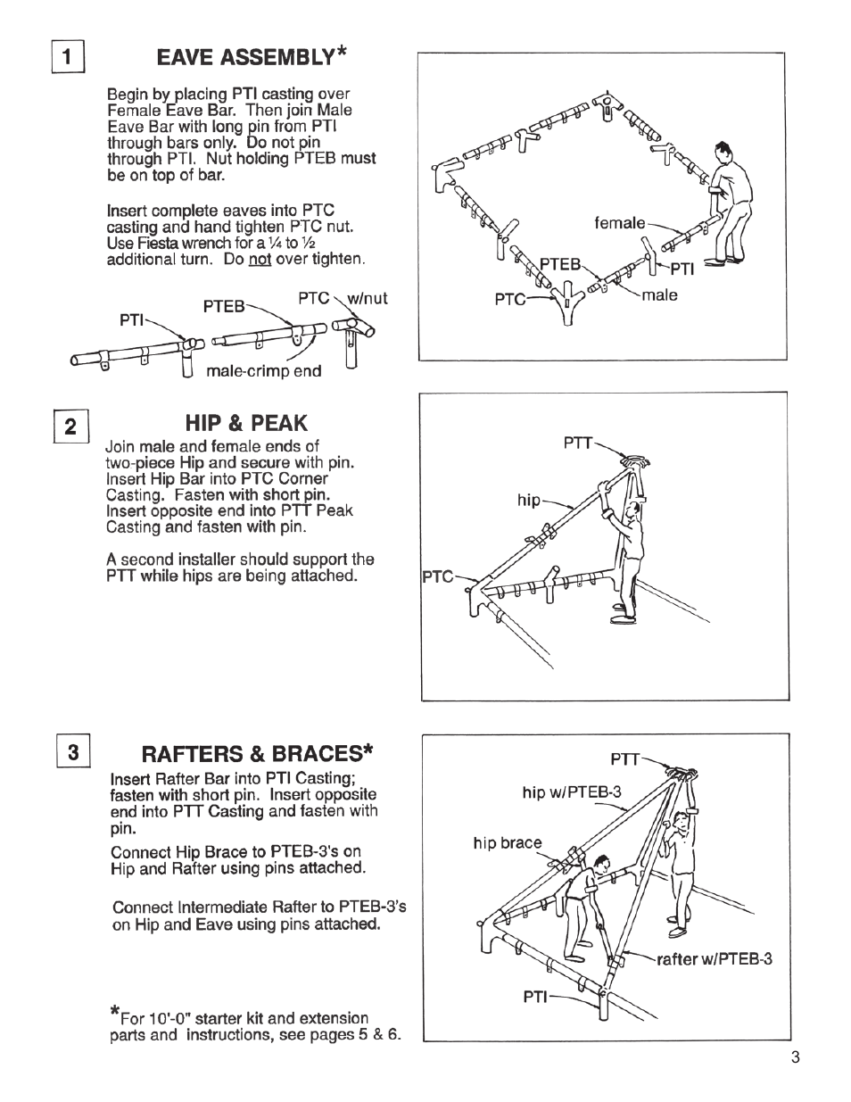 Anchor FIESTA FRAME TENT 24-30 User Manual | Page 3 / 8