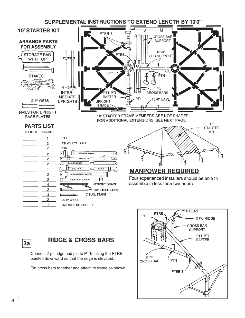 Anchor FIESTA FRAME TENT 24-30 User Manual | Page 6 / 8