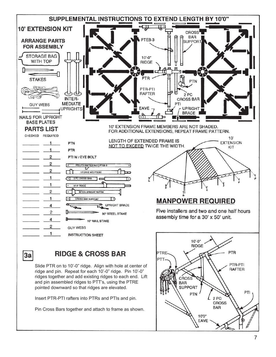 Anchor FIESTA FRAME TENT 24-30 User Manual | Page 7 / 8